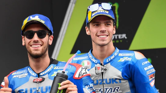 Alex Rins y Joan Mir Alex Rins y Joan Mir