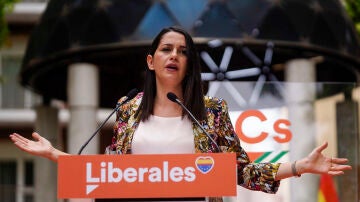 La presidenta de Cs, Inés Arrimadas, en Córdoba