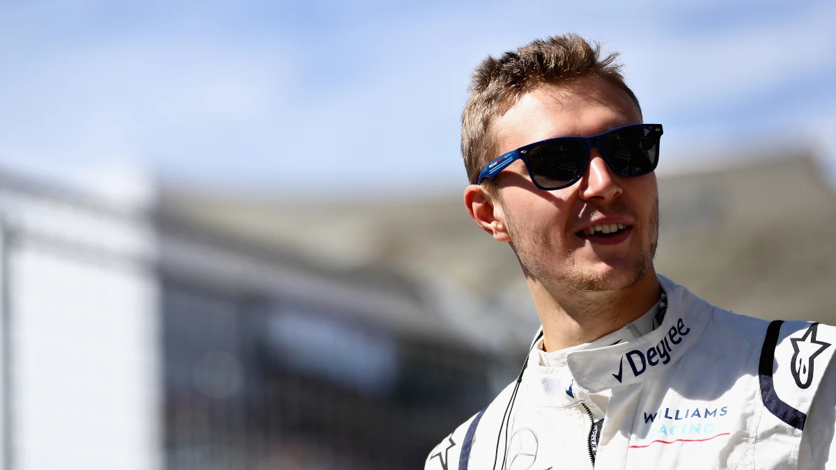 Sergey Sirotkin, en su etapa en Williams