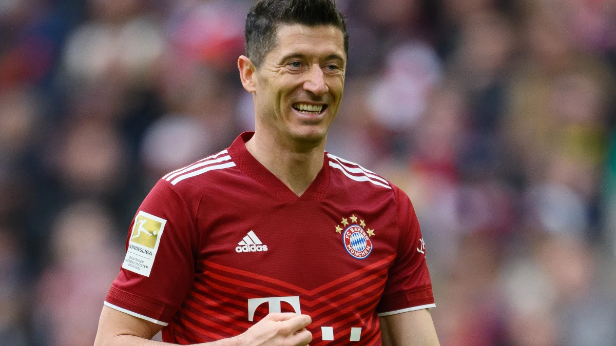 Robert Lewandowski, con el Bayern