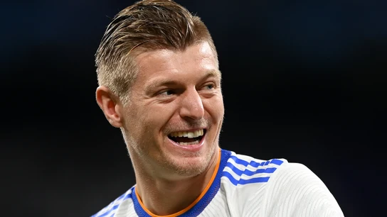Toni Kroos se ríe Toni Kroos se ríe