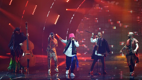 El alegato del cantante de Ucrania en Eurovisión tras su actuación: "Ayudad a Mariúpol" El alegato del cantante de Ucrania en Eurovisión tras su actuación: "Ayudad a Mariúpol"