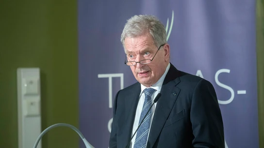 El presidente de Finlandia, Sauli Niinisto, en una imagen de archivo. El presidente de Finlandia, Sauli Niinisto, en una imagen de archivo.