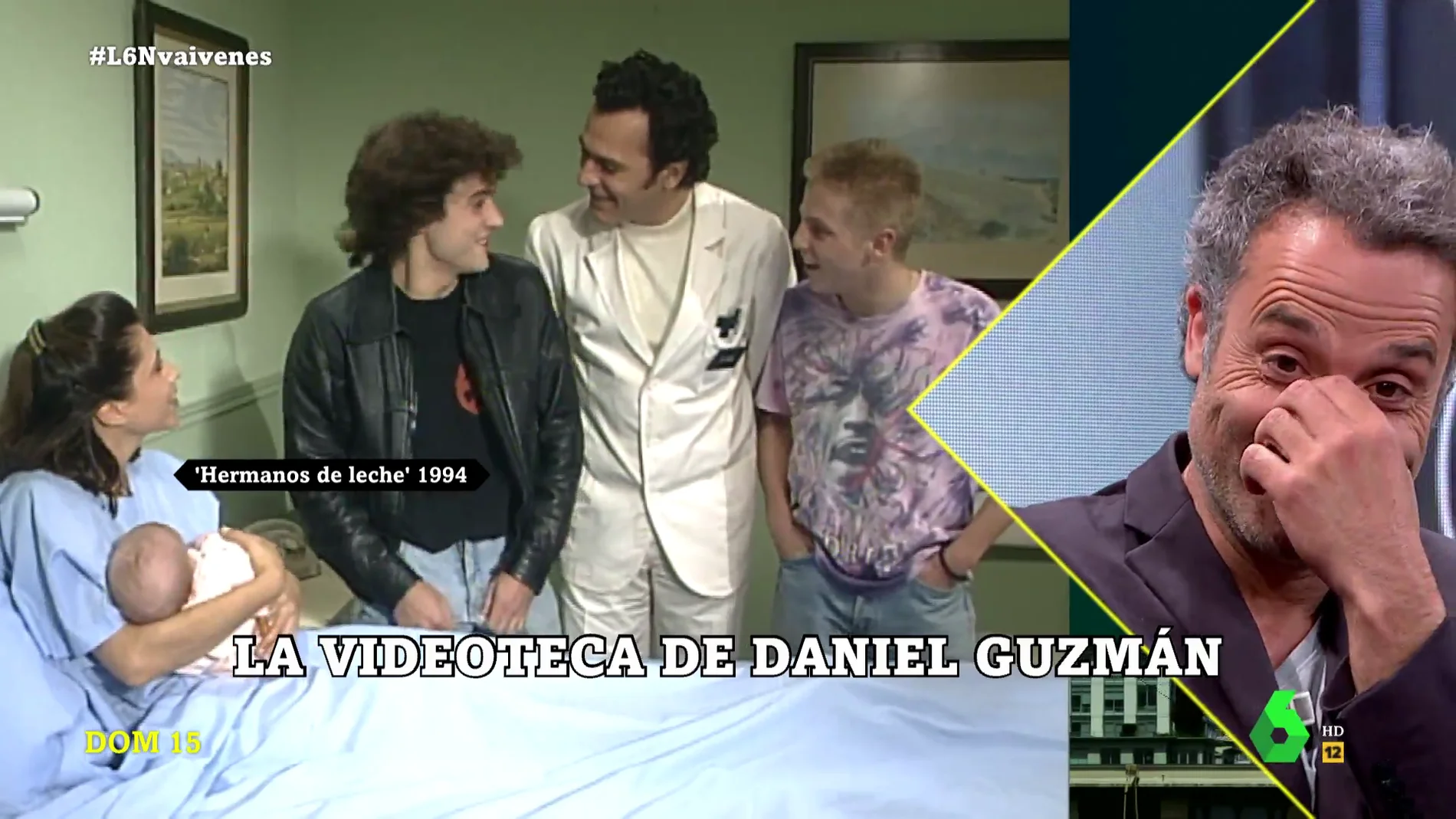 La sorpresa de Daniel Guzmán al ver sus primeros papeles en televisión