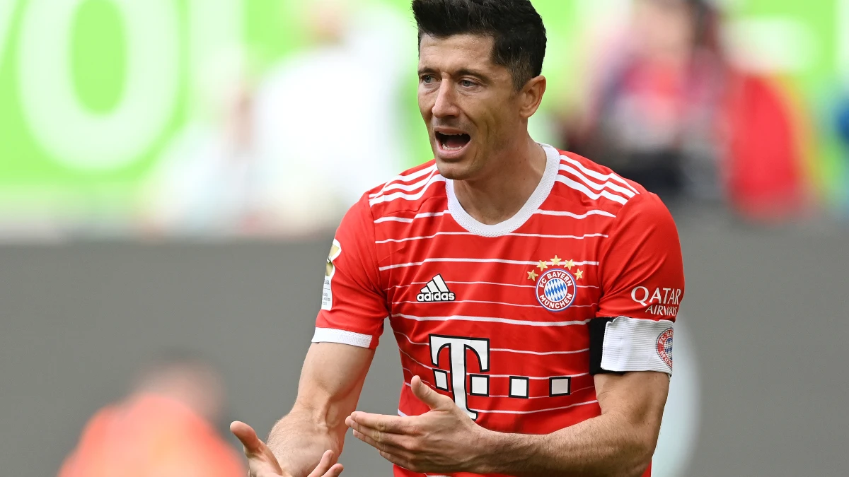 Robert Lewandowski, con el Bayern