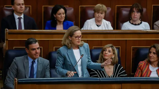 La vicepresidenta segunda y ministra de Economía, Nadia Calviño. La vicepresidenta segunda y ministra de Economía, Nadia Calviño.