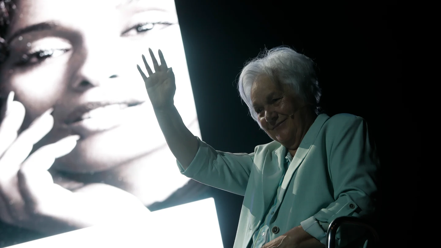 Leonor Bergé, la abuela de la cantante Chanel, representante de España en Eurovisión. Leonor Bergé, la abuela de la cantante Chanel, representante de España en Eurovisión.