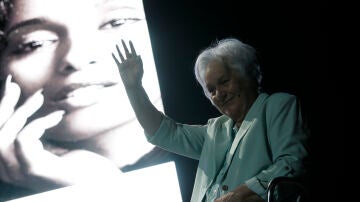 Leonor Bergé, la abuela de la cantante Chanel, representante de España en Eurovisión.