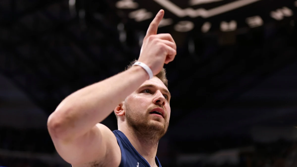 Luka Doncic, con los Mavs