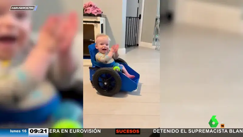 Niño silla de ruedas