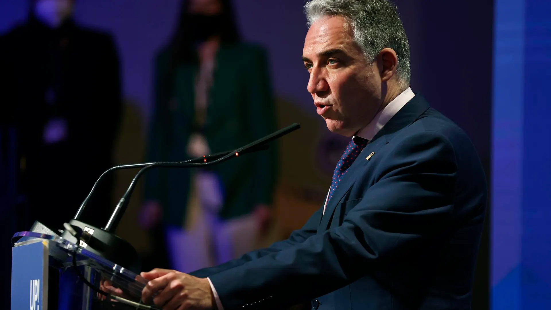 Imagen de archivo del coordinador general del PP, Elías Bendodo.