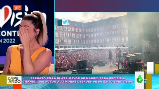 Valeria Ros intenta imitar a Chanel y termina haciéndose daño: así es el momento más surrealista de Zapeando Valeria Ros intenta imitar a Chanel y termina haciéndose daño: así es el momento más surrealista de Zapeando