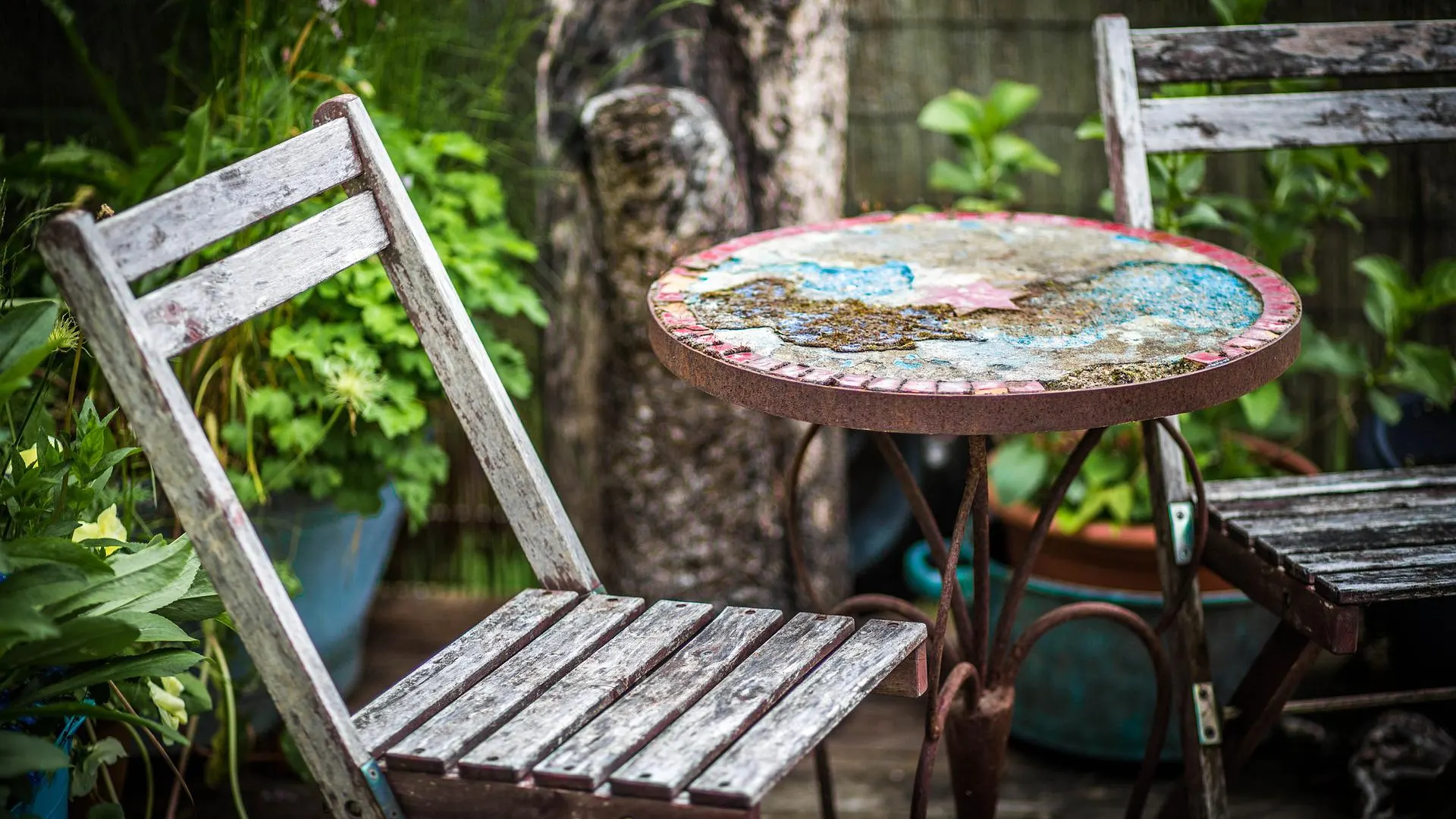 Cómo arreglar las sillas de la terraza