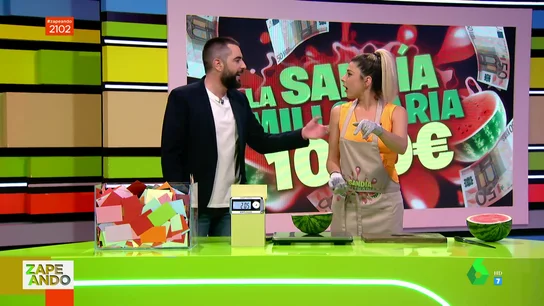 "¿Estás loca?": la sorpresa de Dani Mateo ante la pregunta de Valeria Ros a una espectadora "¿Estás loca?": la sorpresa de Dani Mateo ante la pregunta de Valeria Ros a una espectadora