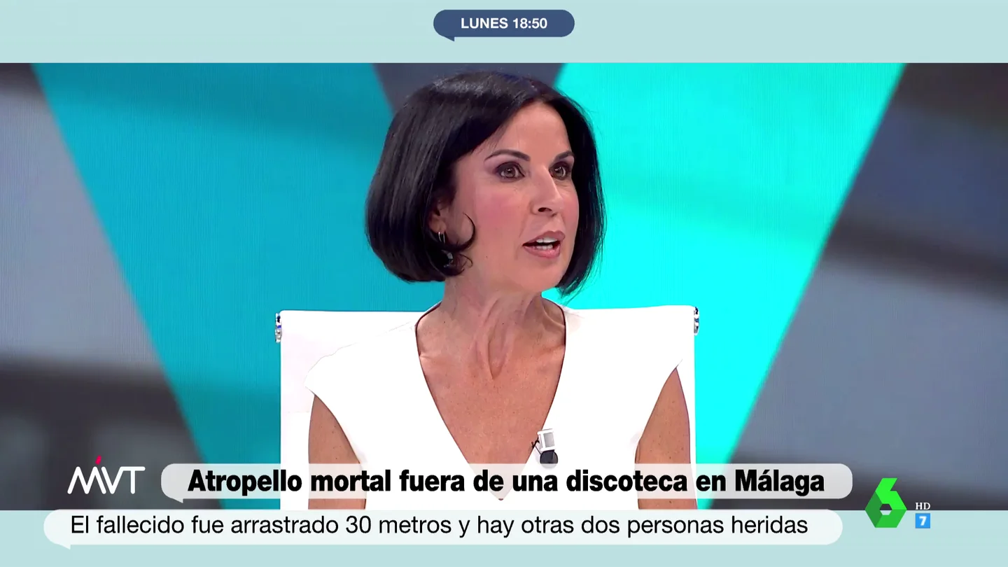 Beatriz de Vicente explica los indicios que apuntan al asesinato en el atropello mortal de Málaga Beatriz de Vicente explica los indicios que apuntan al asesinato en el atropello mortal de Málaga