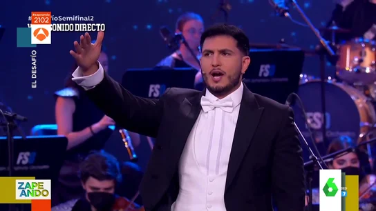 La actuación viral de Omar Montes cantando ópera con la letra de 'Alocao': "Yo sé que ese culo tiene mucho que ofrecer" La actuación viral de Omar Montes cantando ópera con la letra de 'Alocao': "Yo sé que ese culo tiene mucho que ofrecer"