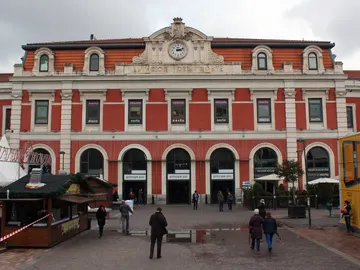 La estación de Príncipe Pío de Madrid La estación de Príncipe Pío de Madrid