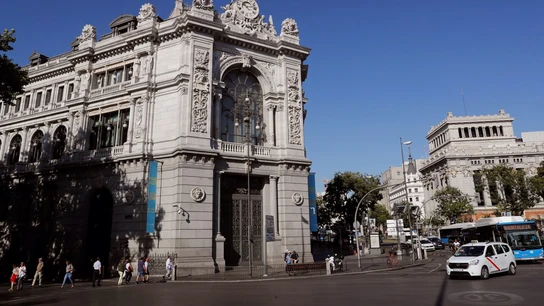 Fachada del Banco de España, en una fotografía de archivo Fachada del Banco de España, en una fotografía de archivo/ EFE/Chema Moya