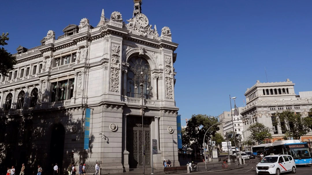 Fachada del Banco de España, en una fotografía de archivo/ EFE/Chema Moya