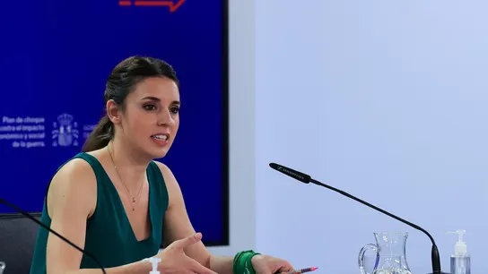 Irene Montero, en rueda de prensa. Ley del aborto: todas las claves y medidas del anteproyecto que ha aprobado el Consejo de Ministros