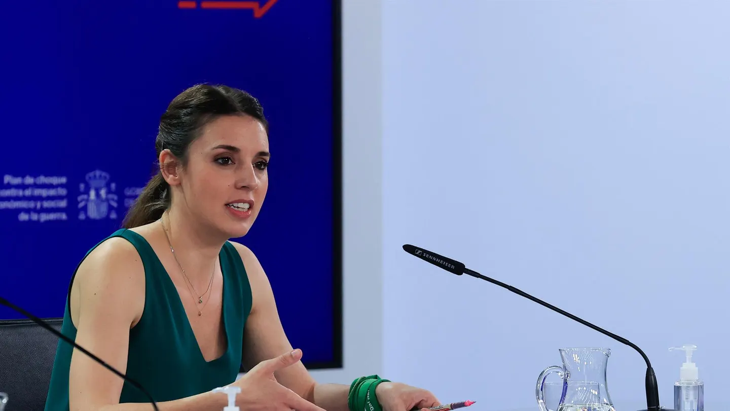 Irene Montero, en rueda de prensa. Ley del aborto: todas las claves y medidas del anteproyecto que ha aprobado el Consejo de Ministros