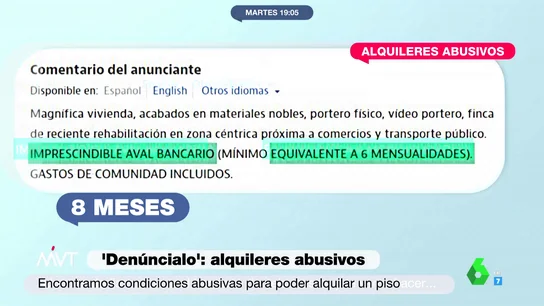 Qué pueden pedirte para alquilar un piso y las condiciones abusivas del mercado Qué pueden pedirte para alquilar un piso y las condiciones abusivas del mercado