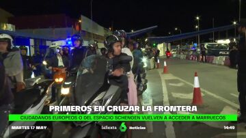 España y Marruecos reabren las fronteras de Ceuta y Melilla de forma gradual y con poco movimiento