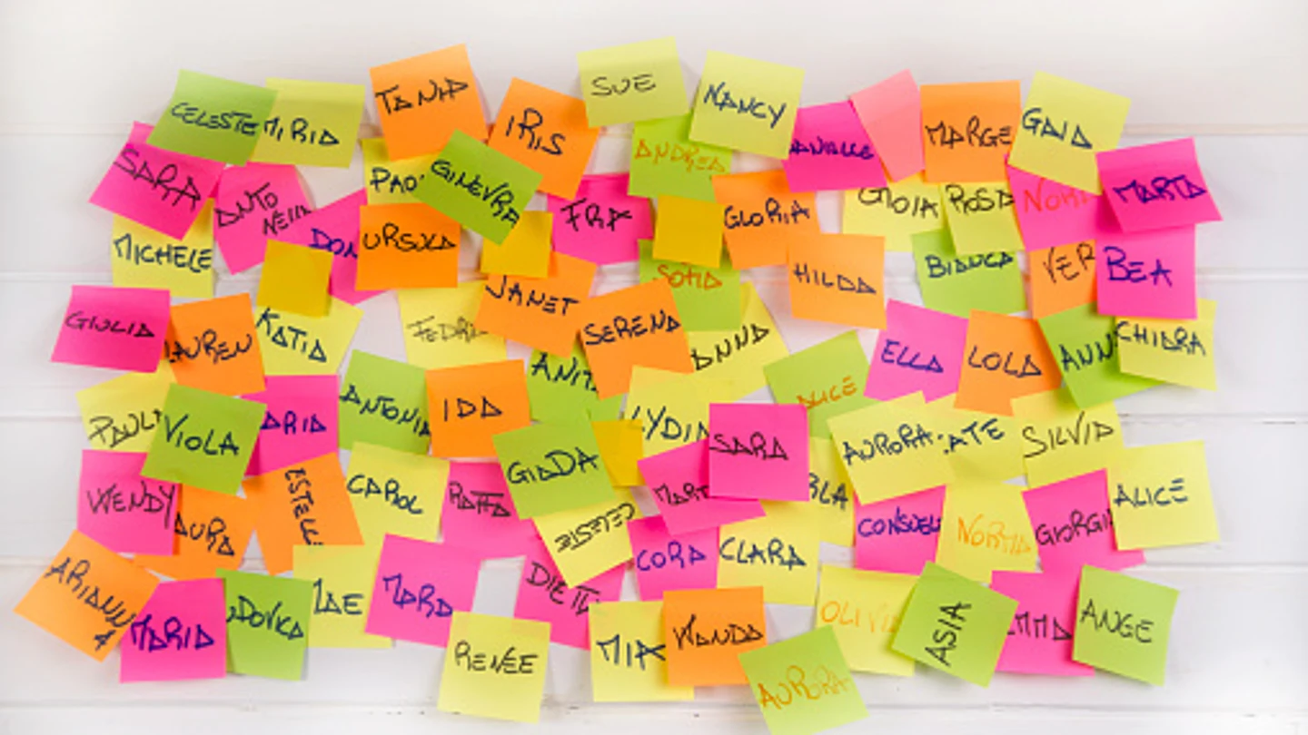 ¿Cuál es el nombre más común? ¿Cuál es el nombre más común?