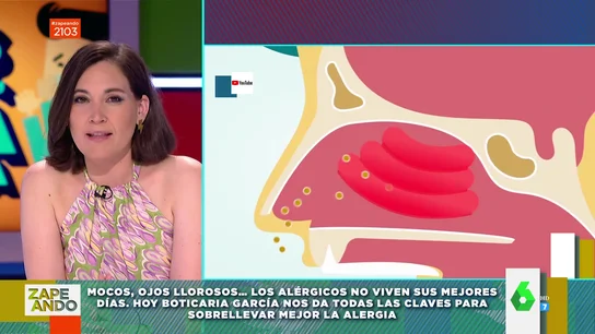 Qué es la poliposis nasal: Boticaria García explica sus síntomas para diferenciarla de la alergia Qué es la poliposis nasal: Boticaria García explica sus síntomas para diferenciarla de la alergia