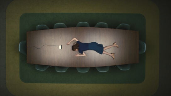 'Severance' cuenta con una estética desconcertante, acorde con la trama 
