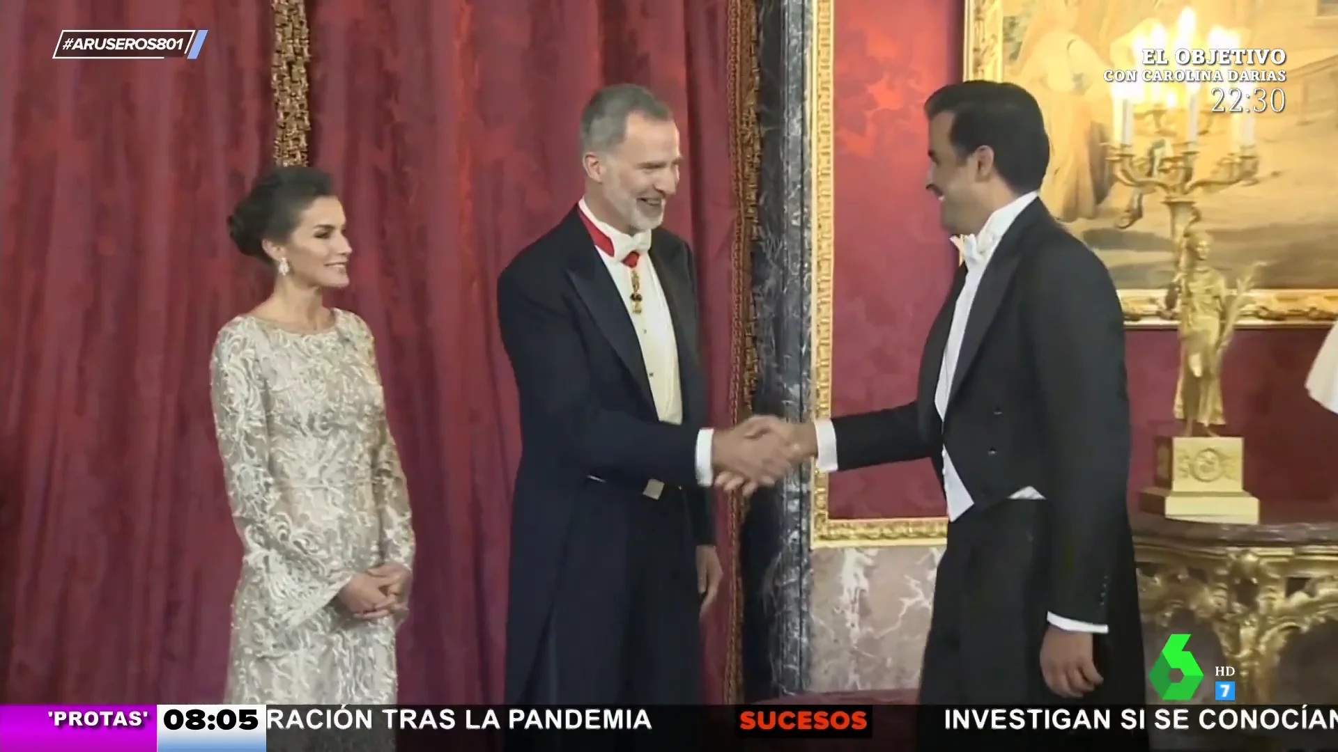 Letizia Felipe emir Qatar