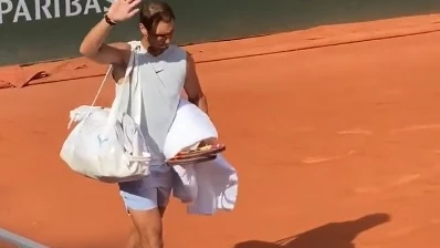 Rafa Nadal en Roland Garros