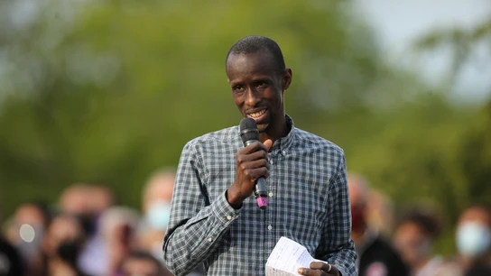 Serigne Mbaye, diputado de Unidas Podemos en la Asamblea de Madrid. Serigne Mbaye, diputado de Unidas Podemos en la Asamblea de Madrid.