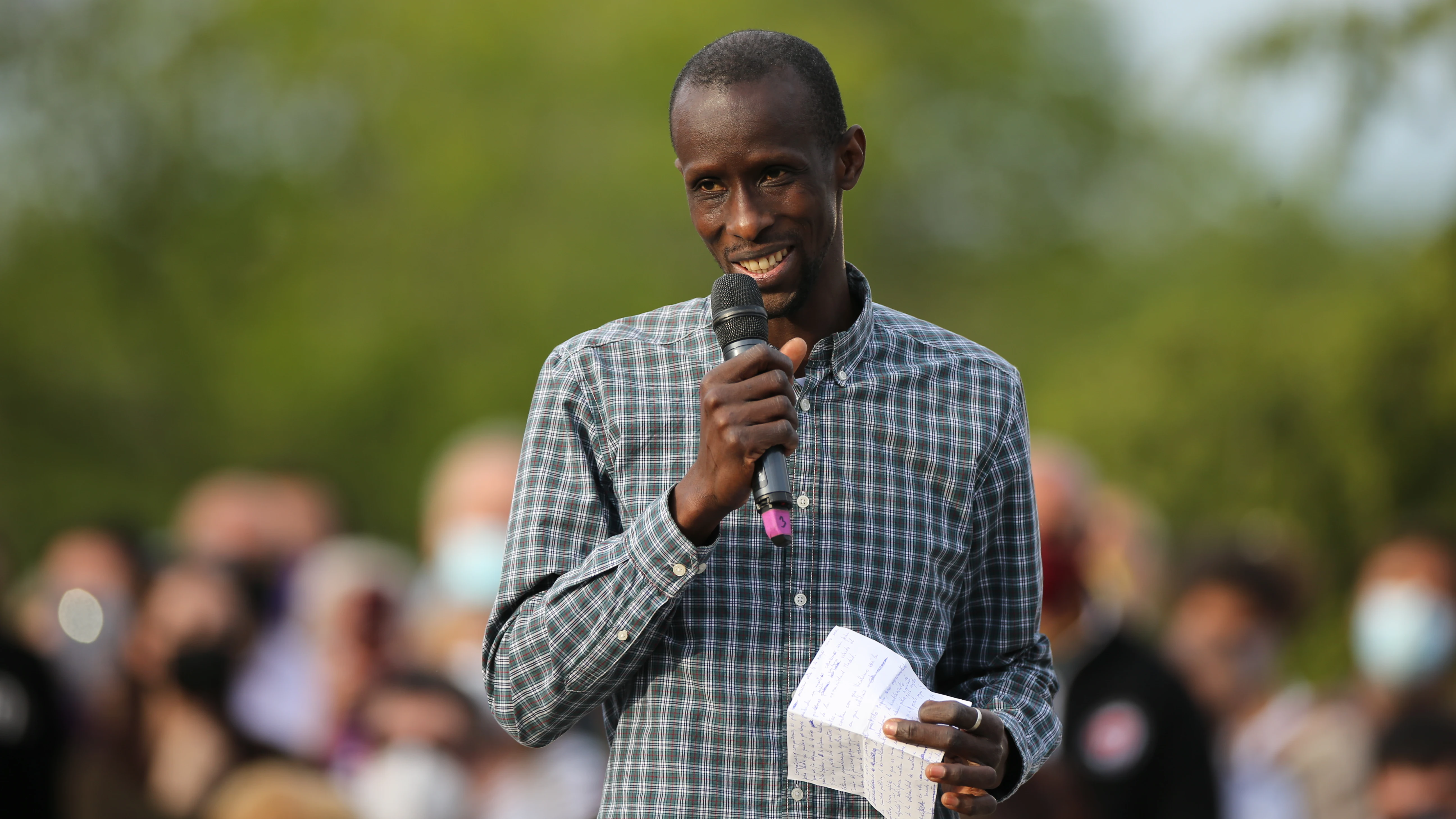 Serigne Mbaye, diputado de Unidas Podemos en la Asamblea de Madrid. 