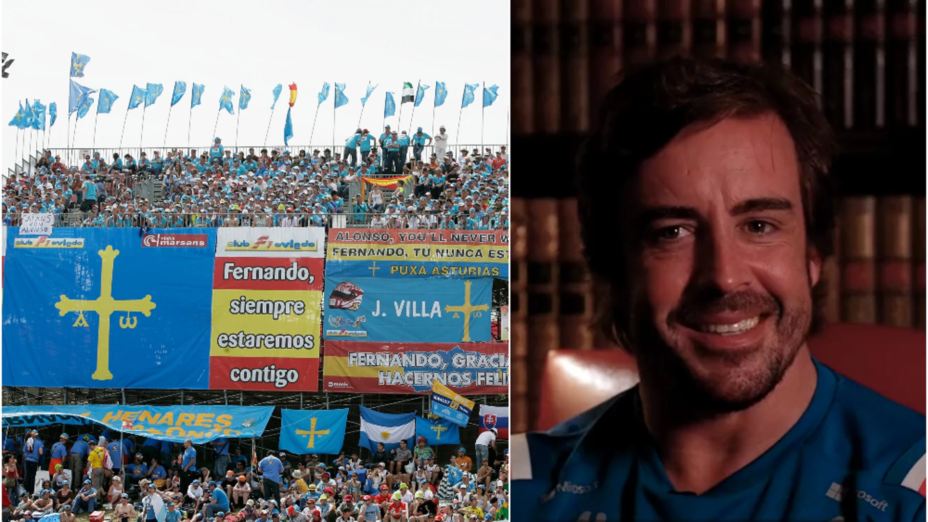 Fernando Alonso recuerda cómo cambió la Fórmula 1 desde su debut: &quot;Mi cara estaba en todos lados&quot;