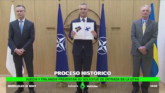 Finlandia y Suecia presentan a la OTAN su solicitud de ingreso pese a la oposición de Turquía "Paso histórico" para la Alianza