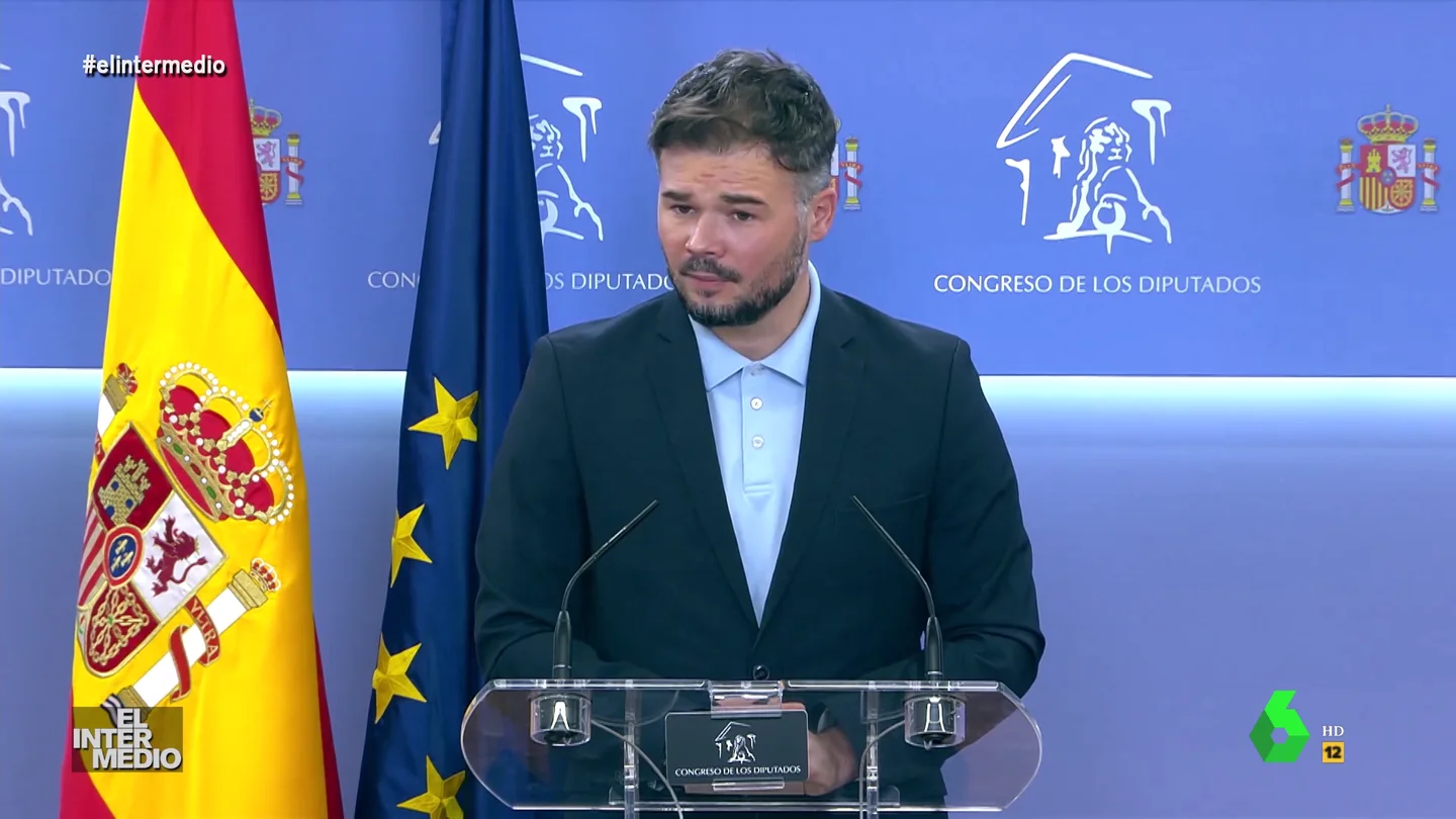 Manipulado Rufian se moja Manipulado Rufian se moja