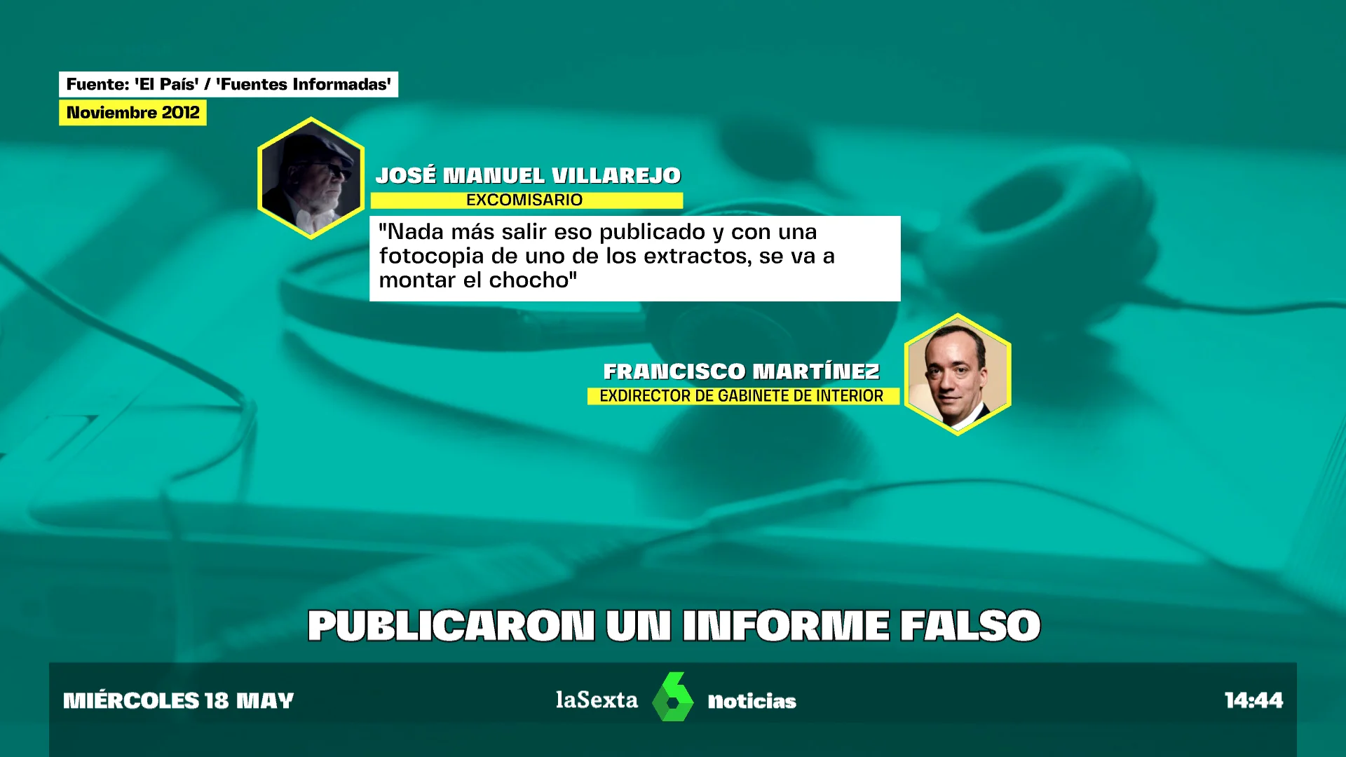 Villarejo, sobre la operación contra los Pujol: "Si traen el extracto de Pujol en Suiza, eso es mortal"