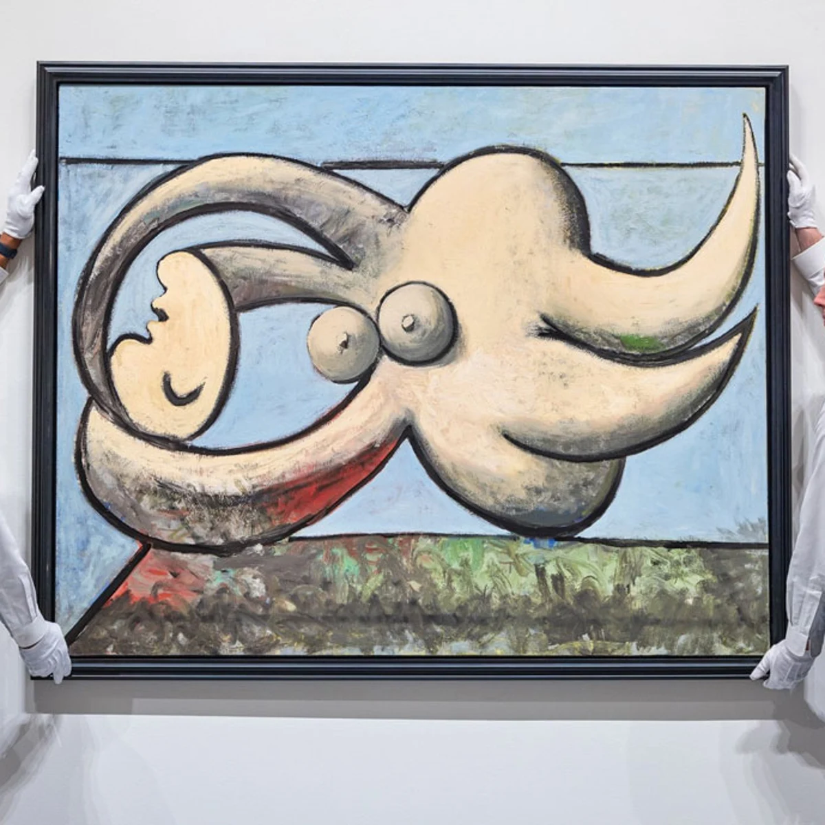 cuadro nue coucheé' de Picasso recauda 67,5 millones de euros en una subasta