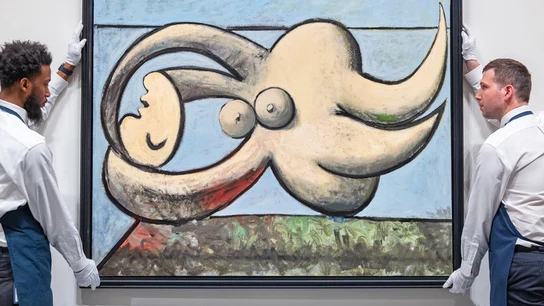 Imagen del cuadro de Picasso vendido en la subasta de Sotheby's Imagen del cuadro de Picasso vendido en la subasta de Sotheby's
