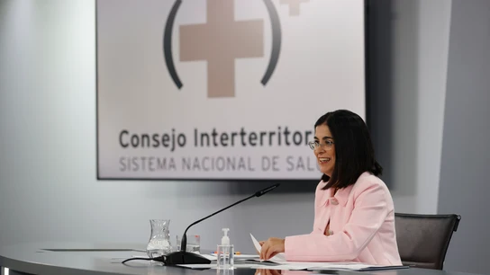 La ministra de Sanidad, Carolina Darias La ministra de Sanidad, Carolina Darias/EFE/Javier Lizón