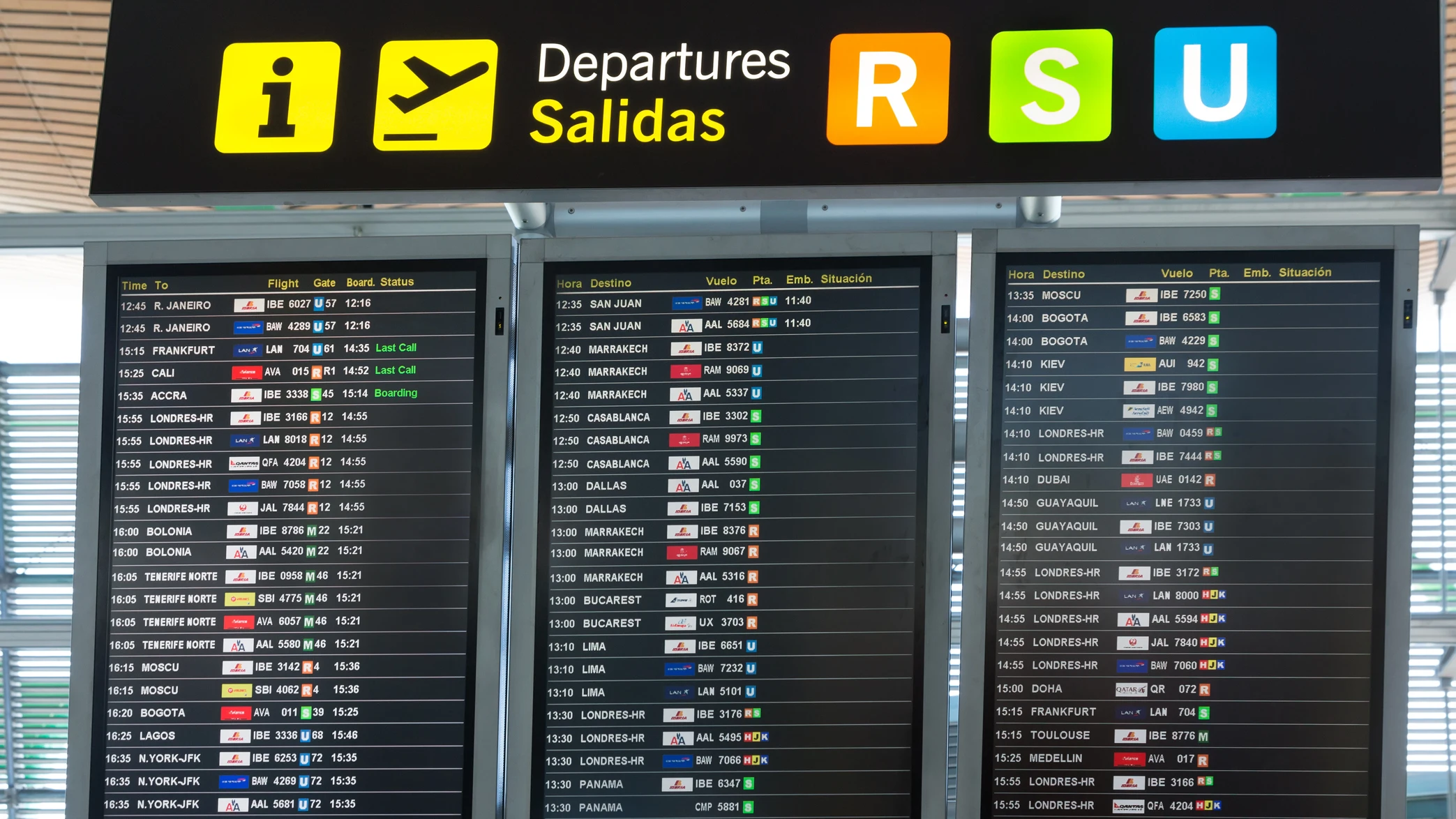 Aeropuerto de Madrid Barajas