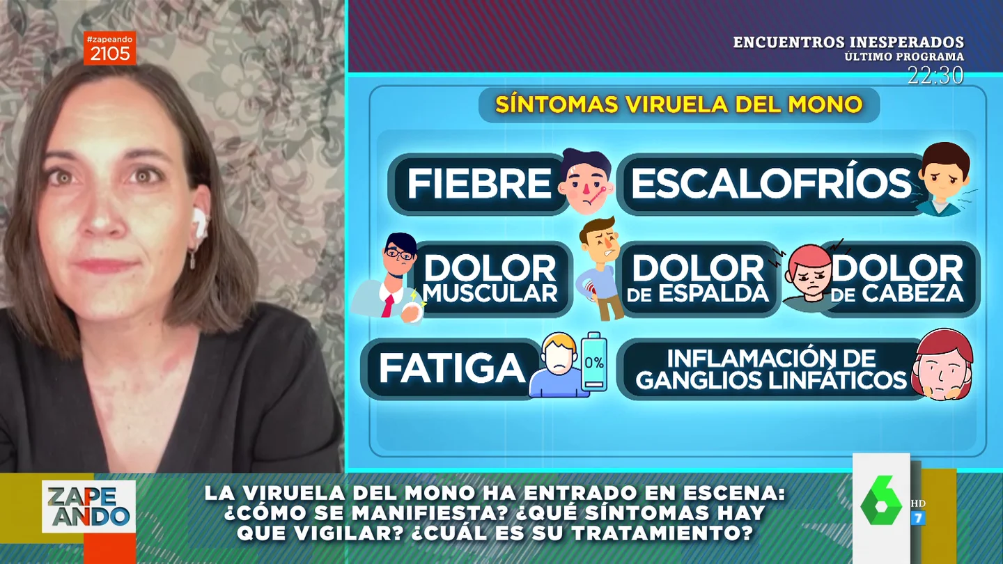 Boticaria García afirma que los vacunados contra la viruela tienen una protección del 85% frente a la 'viruela del mono' Boticaria García afirma que los vacunados contra la viruela tienen una protección del 85% frente a la 'viruela del mono'
