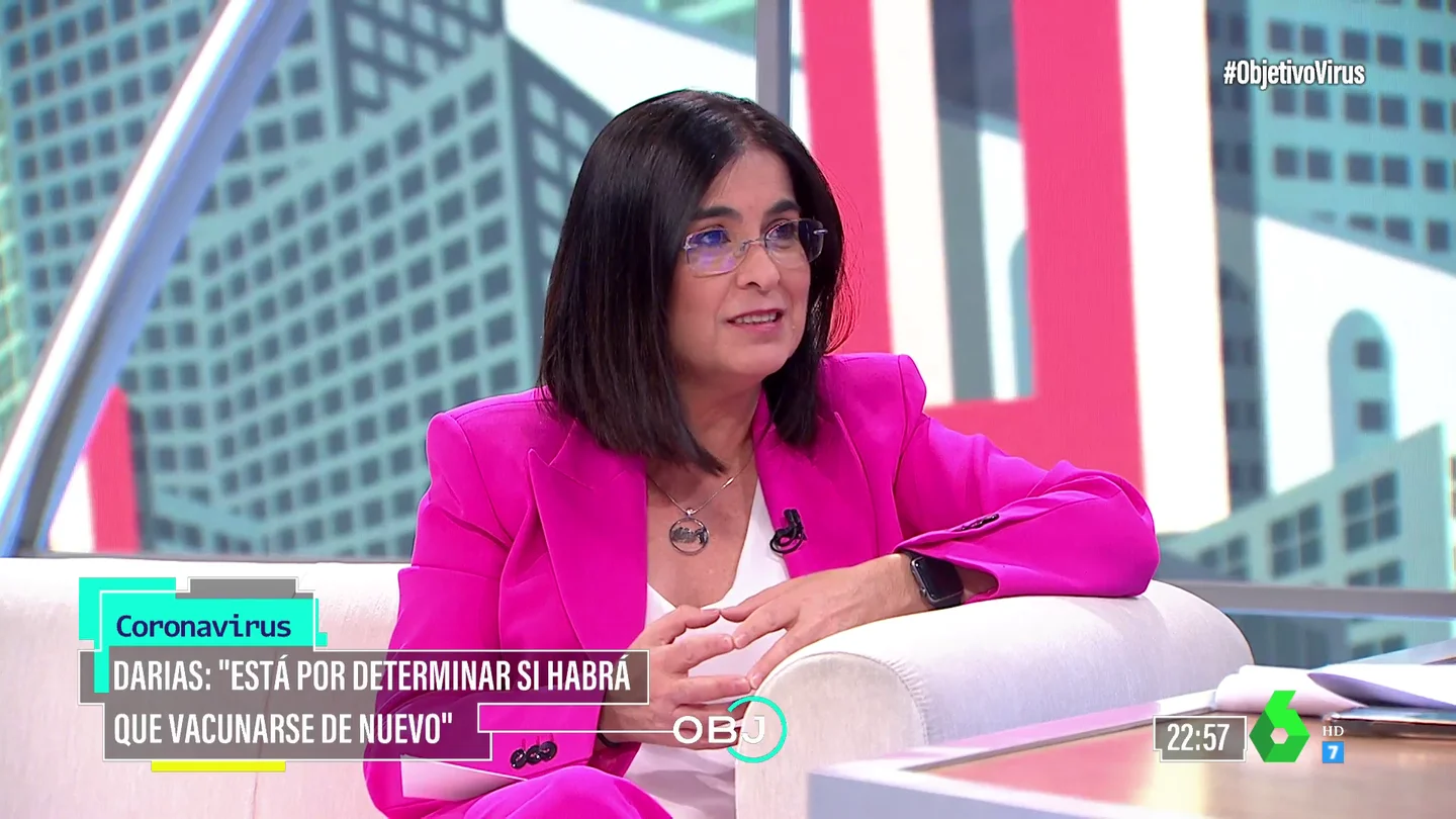 ¿Tendremos que volver a vacunarnos contra el COVID-19 en otoño? Carolina Darias responde ¿Tendremos que volver a vacunarnos contra el COVID-19 en otoño? Carolina Darias responde
