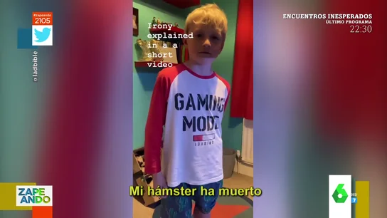 Así ha sido el 'día de suerte' de un niño que predijo una galleta china: "Ha muerto mi hámster" Así ha sido el 'día de suerte' de un niño que predijo una galleta china: "Ha muerto mi hámster"