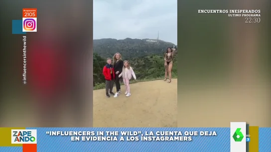 'Influencers in the wild', así es la cómica cuenta que muestra cómo se ven desde fuera los bailes y las fotos sexys de Instagram 'Influencers in the wild', así es la cómica cuenta que muestra cómo se ven desde fuera los bailes y las fotos sexys de Instagram
