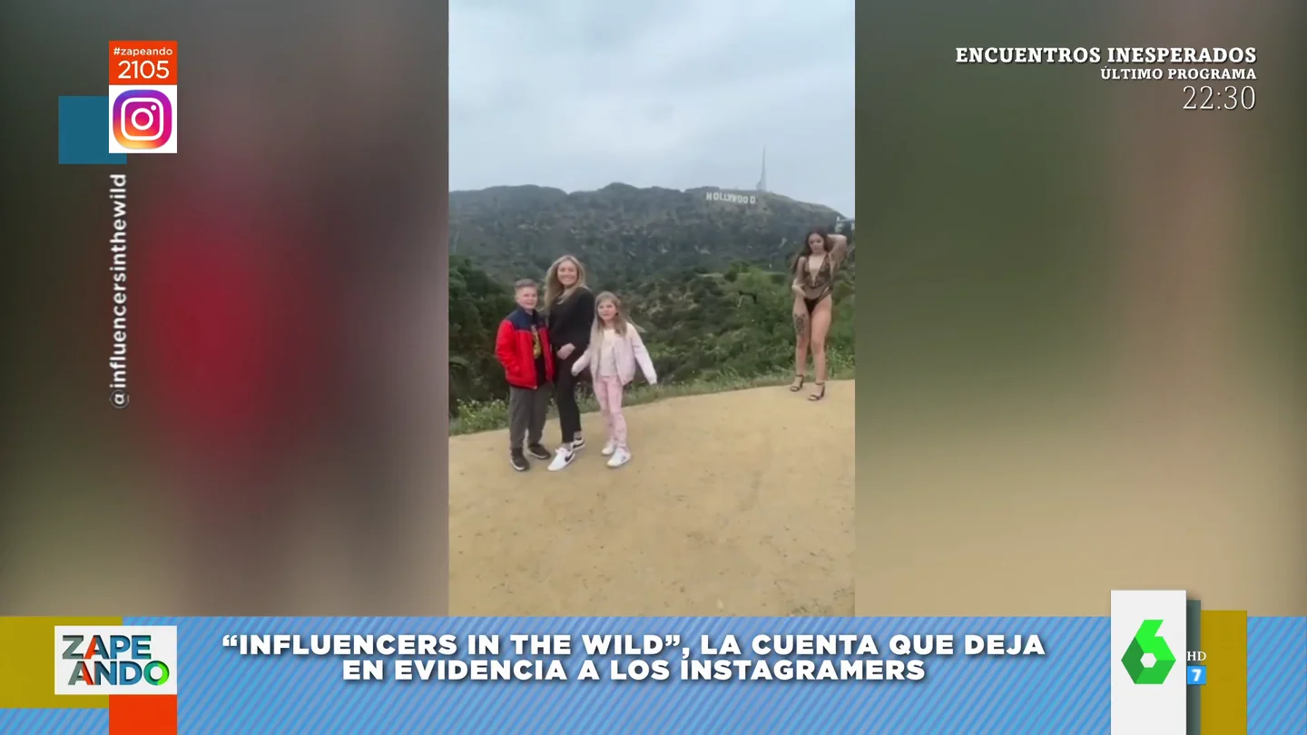 'Influencers in the wild', así es la cómica cuenta que muestra cómo se ven desde fuera los bailes y las fotos sexys de Instagram 'Influencers in the wild', así es la cómica cuenta que muestra cómo se ven desde fuera los bailes y las fotos sexys de Instagram
