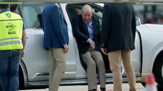 Juan Carlos I, a su llegada a España Juan Carlos I, a su llegada a España