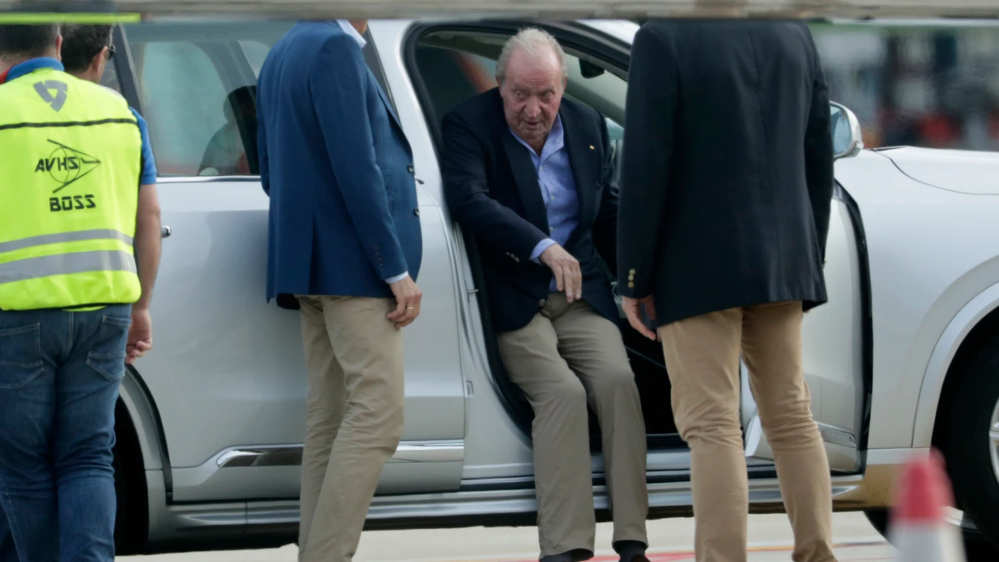 Juan Carlos I, a su llegada a España Juan Carlos I, a su llegada a España