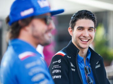 Fernando Alonso y Esteban Ocon